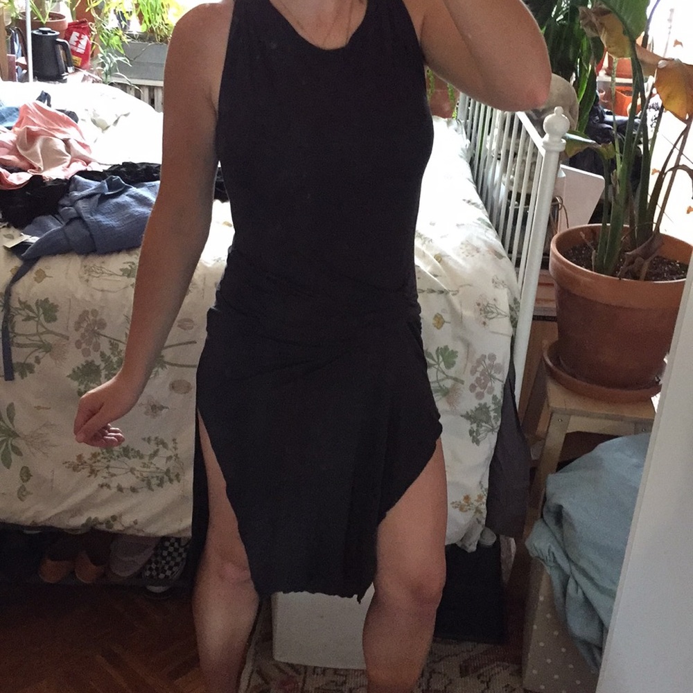 all saints  jersey dress